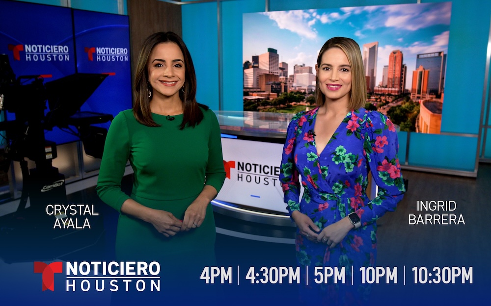 Crystal Ayala - Ingrid Barrera Telemundo Houston